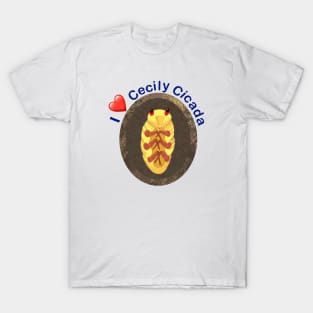 Cecily Cicada waits T-Shirt